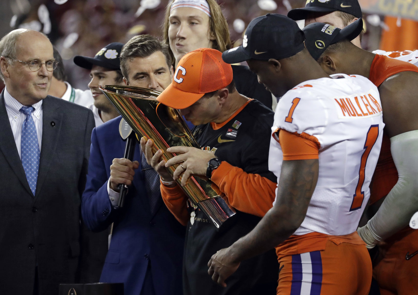CFP National Championship Clemson Alabama Football